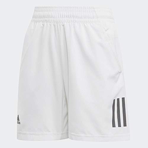 adidas B Club 3s Short Pantalones Cortos, Niños, Blanco (White/Black), 13-14 Y|164