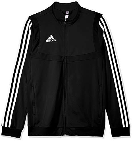 adidas Tiro19 PES Jkty Chaqueta de Deporte, Unisex niños, Black/White, 1314Y