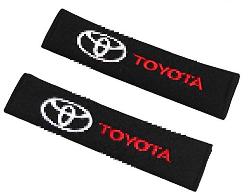 Almohadillas para cinturón de seguridad estilo carrera. Compatible con Auris Yaris Corolla