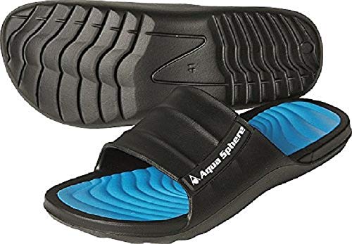 Aqua Sphere Wave - Material de Entrenamiento para natación, Color Negro, Talla 43