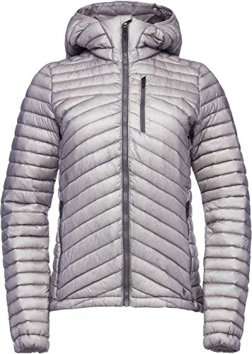 Black Diamond Approach Down Hoody - Chaqueta de plumas para mujer, color Purple Haze, tamaño medium