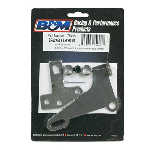 B&M 75498 Bracket and Lever Kit for GM 4L60E/4L80E by B&M