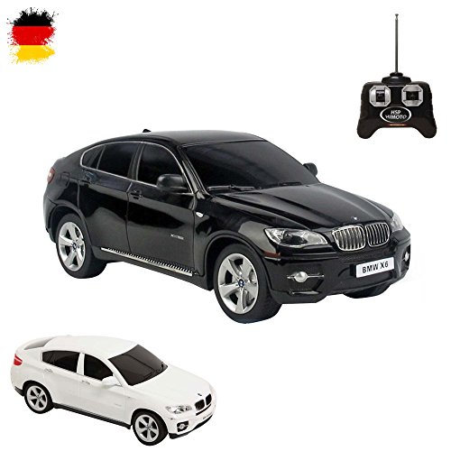 BMW X6 – RC ferngesteuertes Licence de voiture dans Design Original, modèle échelle : 1 : 24, avec télécommande