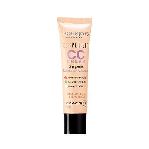 Bourjois 123 Perfect CC Cream Base de maquillaje, Tono 33 Rose Beige - 43 gr