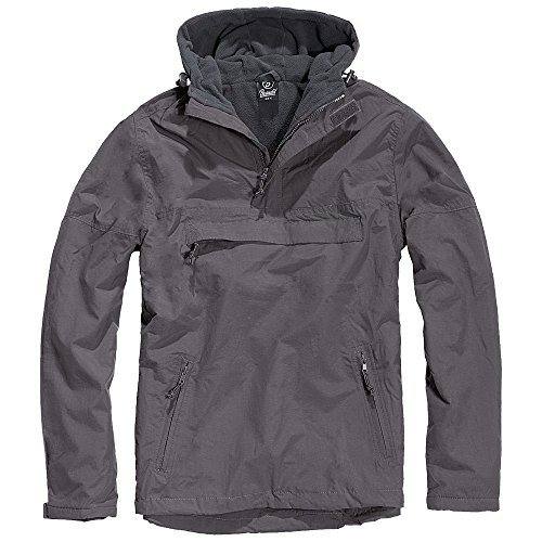 Brandit Mens Windbreaker, Color:Anthrazit;Größe:M