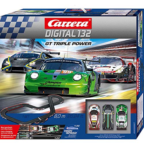 Carrera- GT Triple Power Coche, Multicolor (Stadlbauer Marketing+Vertrieb GmnH 20030007)