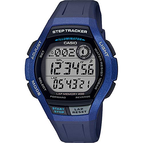 Casio Reloj Digital para Hombre de Cuarzo con Correa en Resina WS-2000H-2AVEF