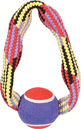 Chadog Zolux Juguete Cuerda Tenis para Perro Anillo 23 cm