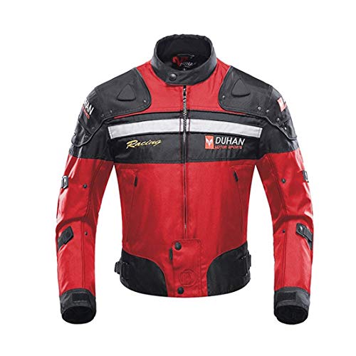 Chaqueta de moto a prueba de viento motocicleta armadura de equipo de protección otoño invierno verano para hombre de toda estaciòn