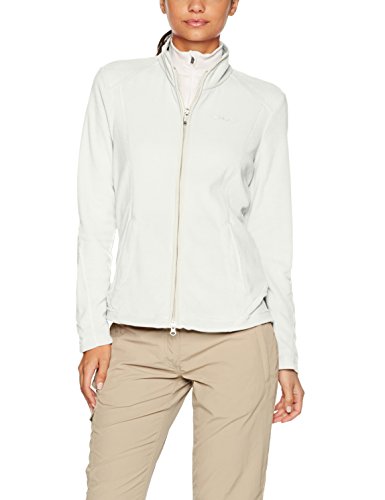 Chaqueta Schöffel Leona1 de Forro Polar, para Mujer, Otoño-Invierno, Mujer, Color Whisper White, tamaño 52