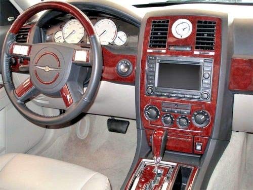 Chrysler 300C Hemi 300 W/navegación Touring Interior de Madera del Burl Dash Juego de Acabados Set 2005 2006 2007