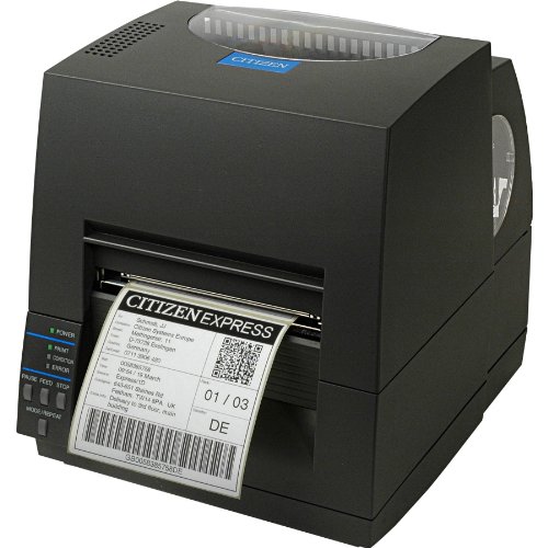 Citizen CL-S621 - Impresora de Etiquetas (Térmica Directa/Transferencia térmica, 203 x 203 dpi, 101,6 mm/s, 10,4 cm, Ethernet, Paralelo, LAN inalámbrica, 8 MB)