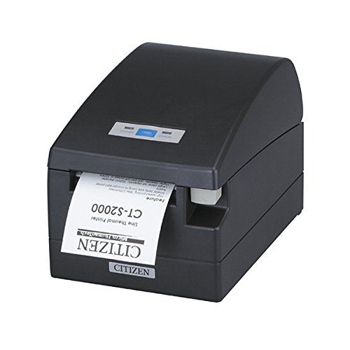 Citizen CT-S2000 Térmico POS printer - Terminal de punto de venta (Térmico, POS printer, 1,5 x 3 mm, 220 mm/s, Negro, 2 millón de cortes)