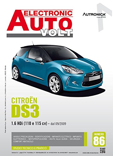 Citroën DS3. 1.6 HDI (110 e 115 CV) dal 09/2009. Ediz. multilingue (Electronic auto volt)