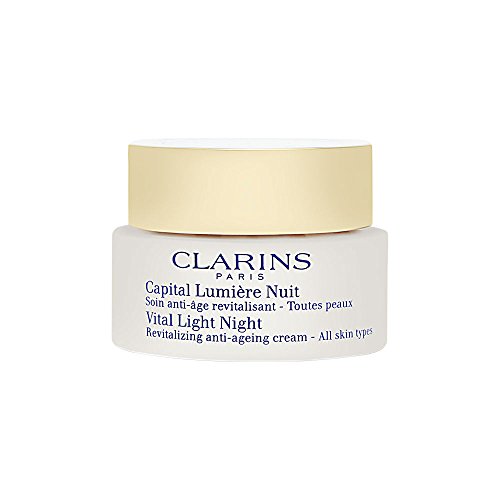 CLARINS Crema Revitalizante de Noche Capital Lumière Para Todo Tipo de Pieles 50ml