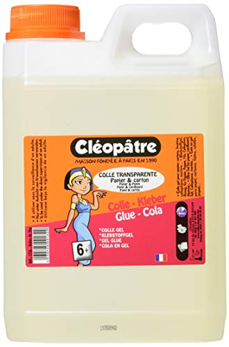 Cleopatre CT2L, Pegamento Especial para Escuelas, 2 Kg, Transparente