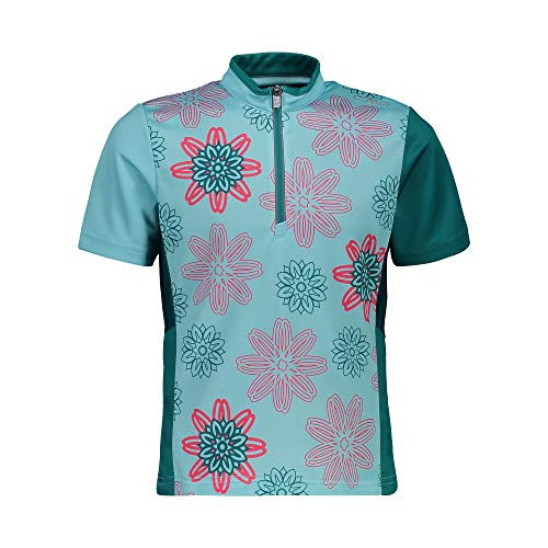 CMP Bike T-Shirt mit Blumen 30C9494 Camiseta, Infantil, Giada, 98