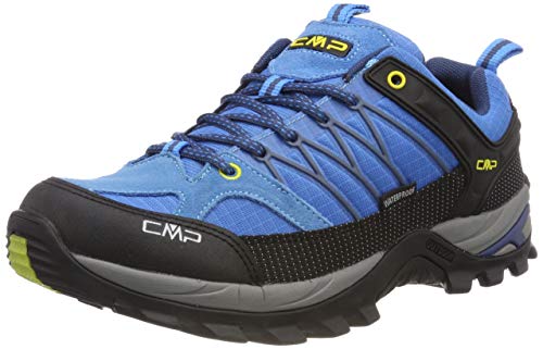 CMP Rigel, Zapatos de Low Rise Senderismo para Hombre, Turquesa (Indigo-Marine 02lc), 42 EU