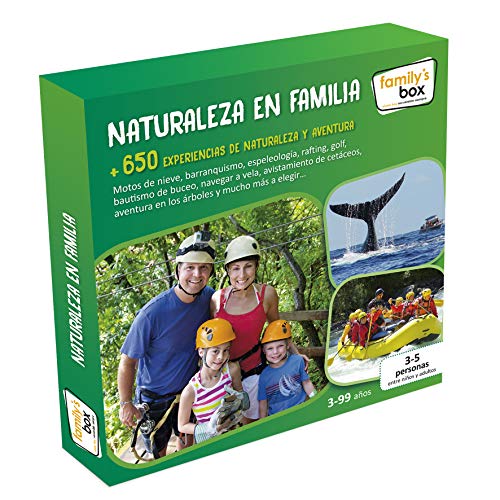 Cofre DE EXPERIENCIAS Naturaleza EN Familia - Más de 650 experiencias de Naturaleza y Aventura