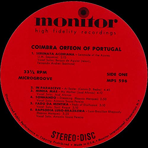 Coimbra Orfeon of Portugal