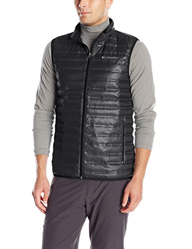 Columbia Flash Forward Down Vest - Chaleco, Color Negro, Talla S