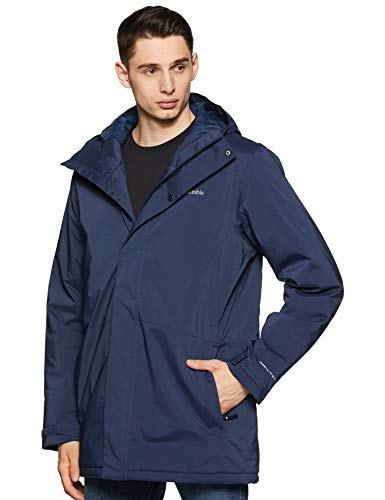 Columbia Northbounder Turbodown Parka, Hombre, Azul (Collegiate Navy Heather), M