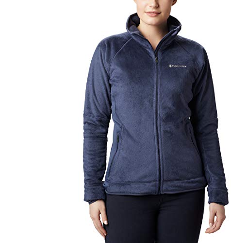 Columbia Pearl Plush II Forro Polar, Mujer, Color: Azul (Nocturnal), Talla: S