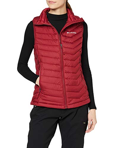 Columbia Powder Lite Chaleco, Mujer, Rojo (Beet), S