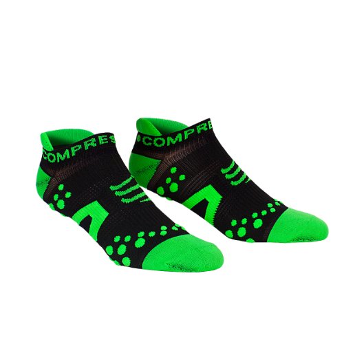 COMPRESSPORT Kompressionssocken Proracing Run - Calcetines para Mujer, Color Verde, Talla S