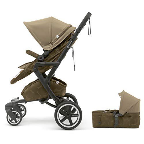 Concord Neo Plus Baby Set Sistema Modular Silla Neo Plus + Capazo Blando Scout, Incluye Plástico de Lluvia, Color Tawny Beige