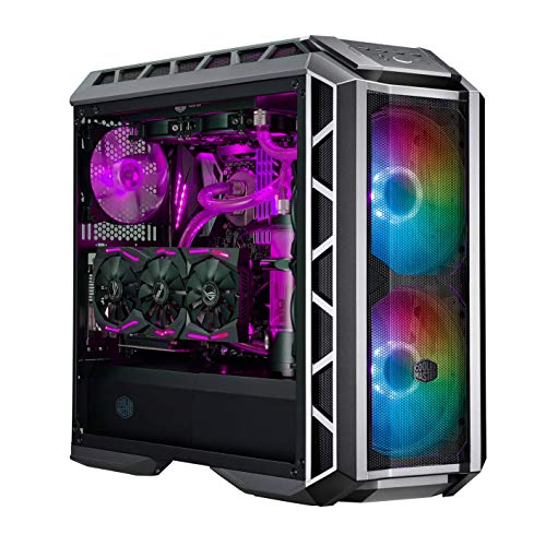 Cooler Master MasterCase H500P Mallado ARGB - Caja PC con Dos Ventiladores 200mm para Potente Flujo de Aire, Paneles Chasis Útil a Constructores, Dispuesto Refrigeración a Líquido