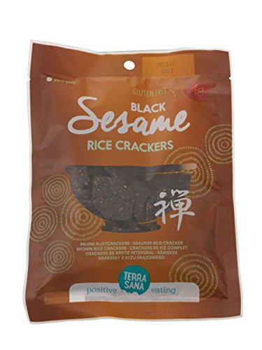 CRACKERS DE ARROZ INTEGRAL Y SESAMO NEGRO S/G 60 GR BIO