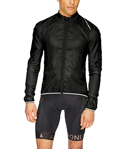 Craft - Chaqueta impermeable ligera para hombre, Lithe Jkt, Hombre, color negro, tamaño extra-large