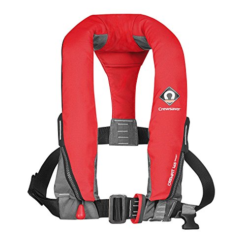 Crewsaver Crewfit 165N Sport - Auto (Arnés) Chaleco Salvavidas - Rojo 9015RA 