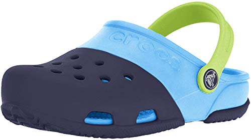 Crocs Electro II Clog, Zuecos Unisex Niños, Azul (Navy/Electric Blue), 20/21 EU