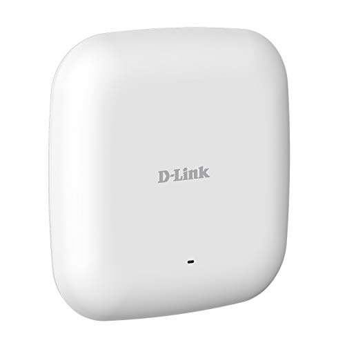 D-Link DAP-2610 - Punto de Acceso PoE WiFi AC1300 Wave2 MU-MIMO Dual Band para Interior (802.11ac hasta 1300 Mbps), Puerto Gigabit 100/1000 Mbps, WPA2 Enterprise, Radius, partición de WLAN