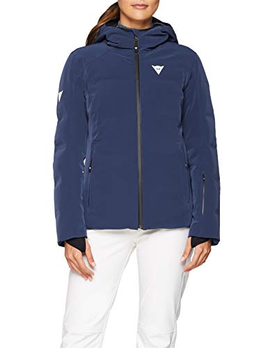 Dainese - Chaqueta de Plumas de esquí para Mujer, Invierno, Mujer, Color Schwarz-Iris, tamaño Large