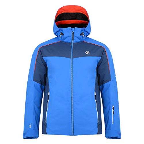 Dare 2b - Chaqueta de esquí y Snowboard para Hombre con Capucha Plegable, diseño de Manga articulada y Falda de Nieve, Impermeable, Hombre, Color Oxford Blue/Admiral Blue, tamaño XX-Large