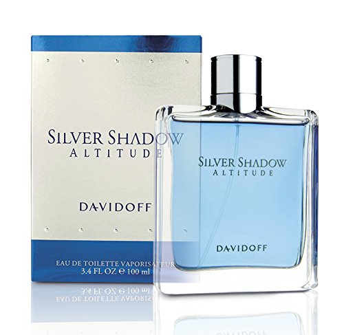 Davidoff Silver Shadow Altitude eau de toilette Hombres 100 ml - Eau de toilette (Hombres, 100 ml, Toronja, Verde pimiento, Bayas de enebro, Cardamomo, Comino, Curcuma, Madera de cachemira, Aerosol)