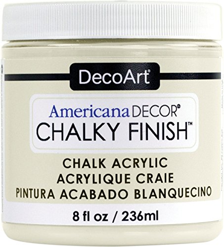 Deco Art 8 oz Vintage Americana Decor Chalky Acabado Pintura, acrílico, Lace, DecoArt 8 oz Lace