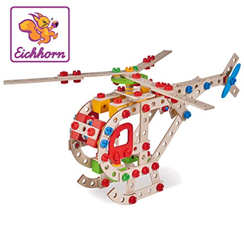 Eichhorn 100039048 juguete de construcción Juego de construcción - Juguetes de construcción (Juego de construcción, Multicolor, 6 año(s), 225 pieza(s)) , color/modelo surtido