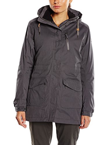 Eider Veyrier - Chaqueta para Mujer, Color Gris Oscuro, tamaño Medium