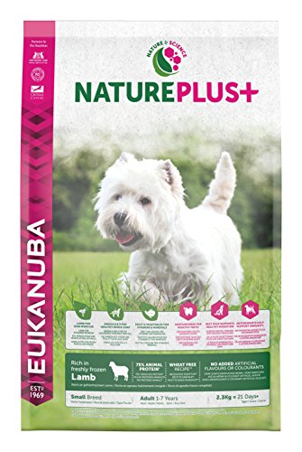 Eukanuba Nature Plus+ Adulto Raza pequeña Rico en cordero fresco congelado [2.3 kg]