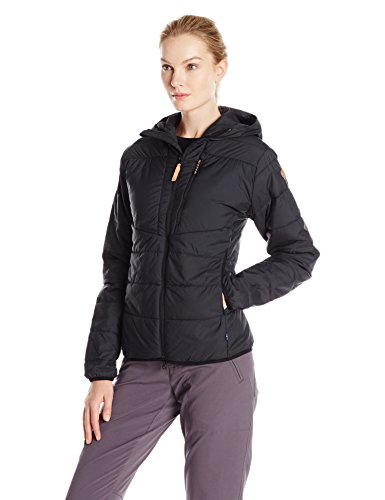 Fjallraven Keb Padded Hoodie W Sport Jacket, Mujer, Black, XS