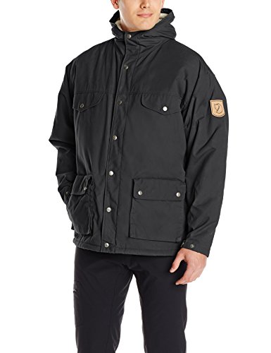 FJÄLLRÄVEN Winterjacke Greenland - Chaqueta de esquí para Hombre, Color Negro, Talla L