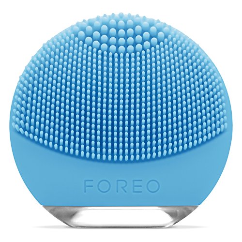 FOREO LUNA go Dispositivo de Limpieza Facial, piel Mixta, Azul