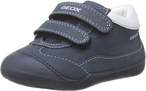 Geox B Tutim a, Zapatillas para Bebés, Azul (Navy/White C4211), 23 EU