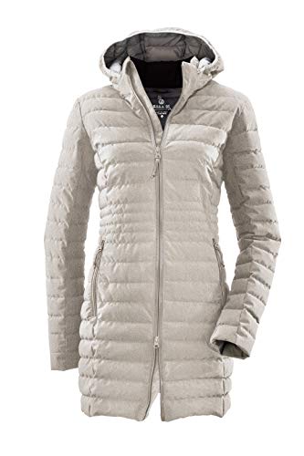 G.I.G.A. DX Bacarya Parka Informal, Mujer, Gris Claro, 36