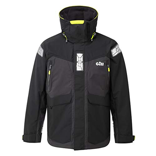 Gill - Chaqueta offshore, color negro, talla L (OS24JBL)