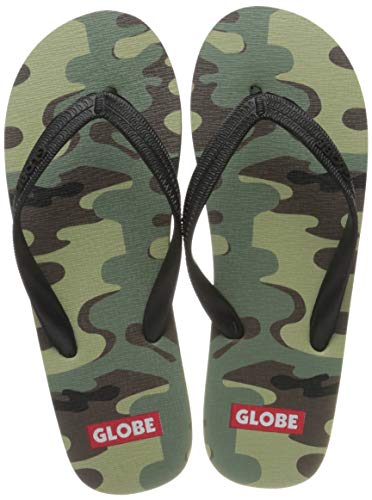 GLOBE Army, Zapatos de Playa y Piscina para Hombre, Multicolor (Camo 19700), 42 EU